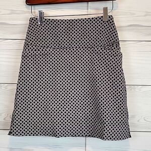 S.C & CO skort geometric print - black & white Women's Size XS